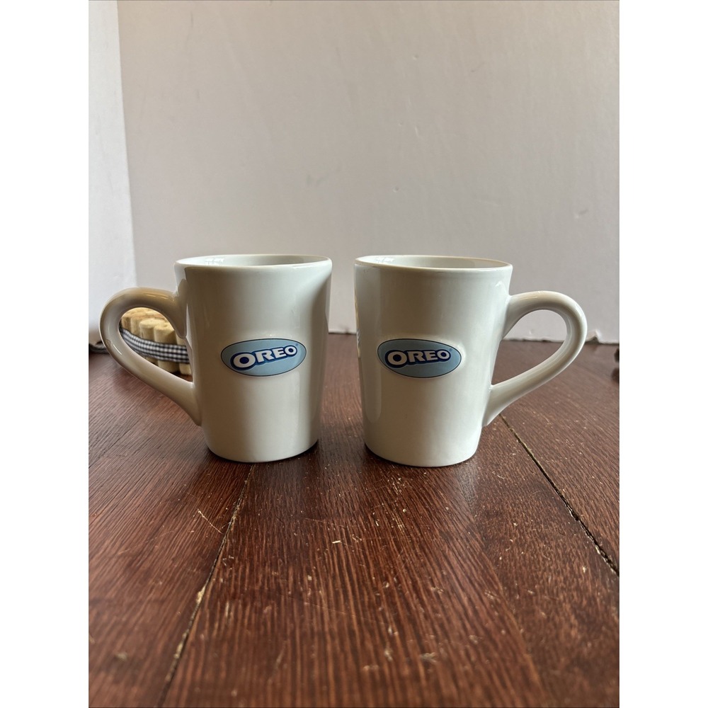 Vintage 3D OREO Cookie Mug / Milk Mug / Coffee Cup - Houston Harvest Set Of 2